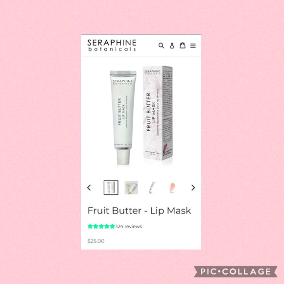 Seraphine Skincare Seraphine Botantials Fruit Butter Lip Mask Set